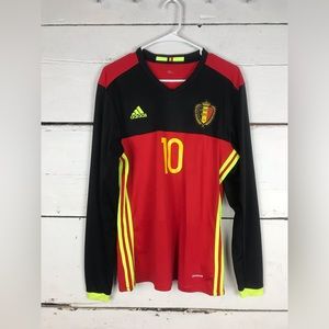 Adidas Belgium home shirt E. Hazard 10